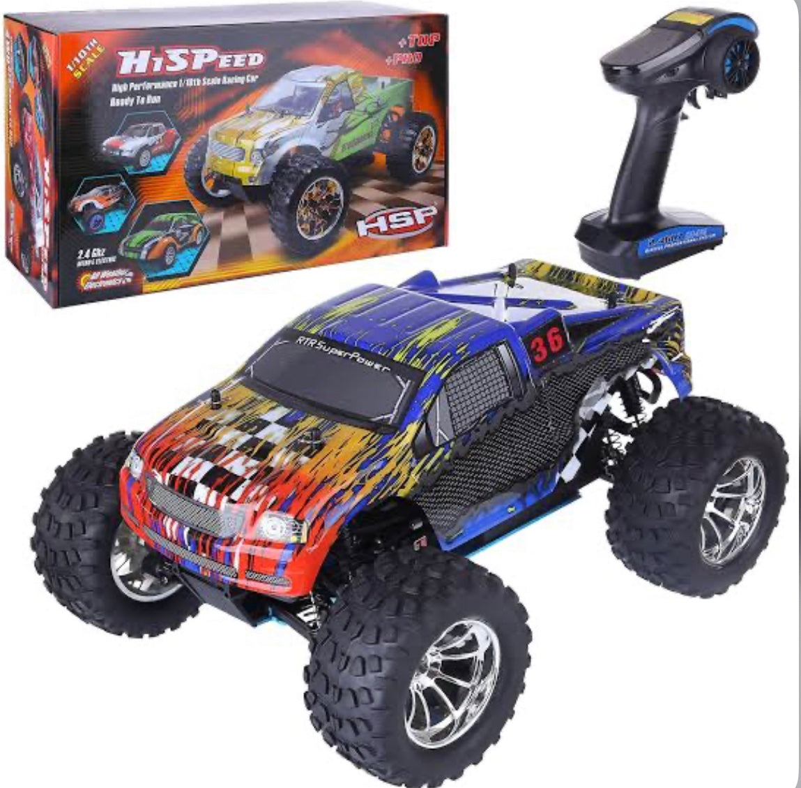 HSP 1/10 Nitro 4×4 bakkie