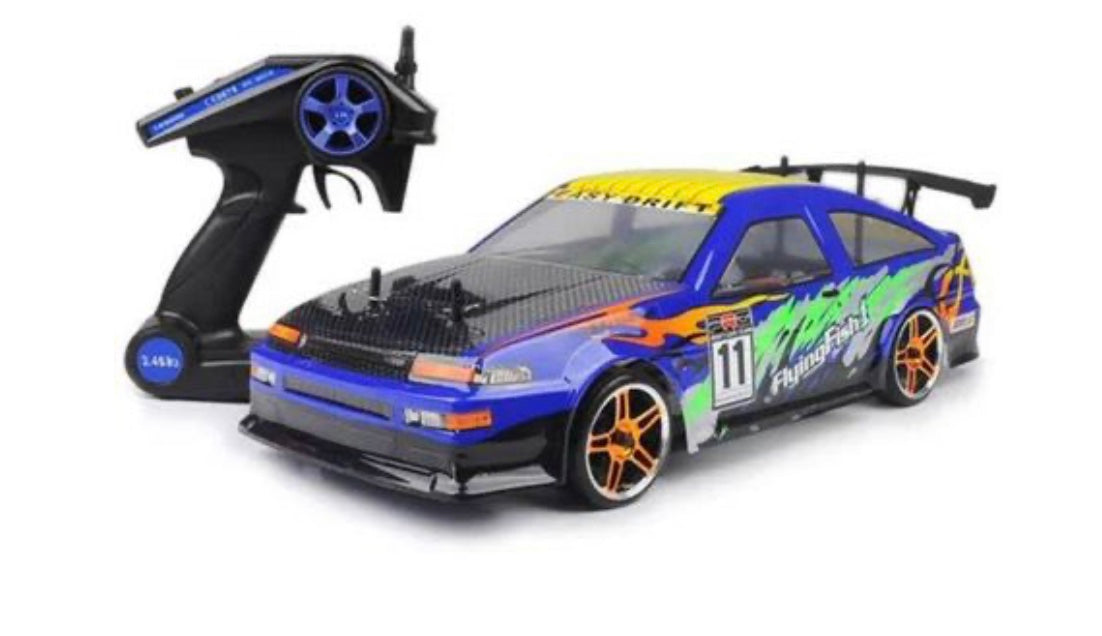 HSP 1/10 scale brushed drifting car