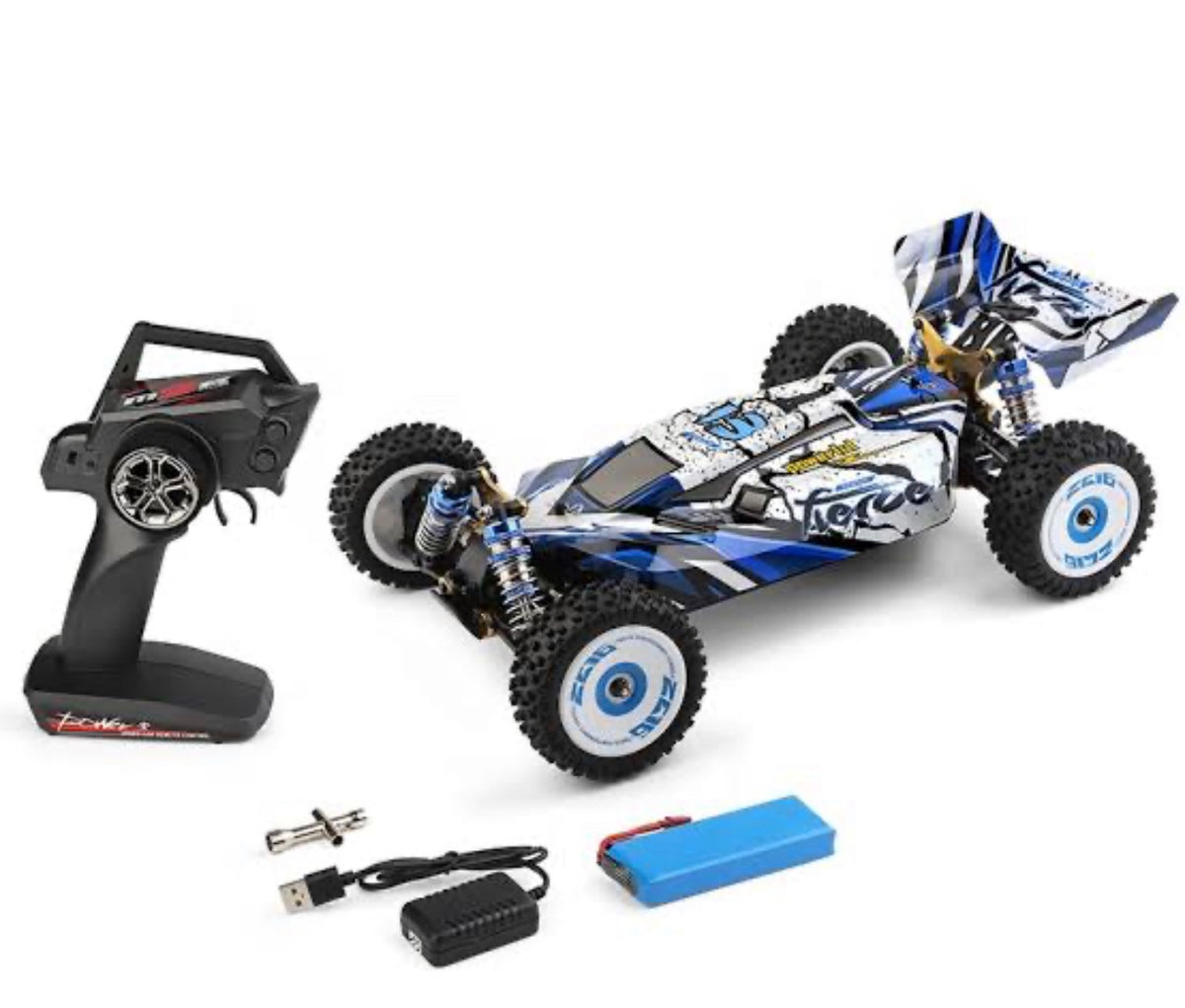 WLtoys 75+km/h Brushless Remote Control Car, 1:12 Scale