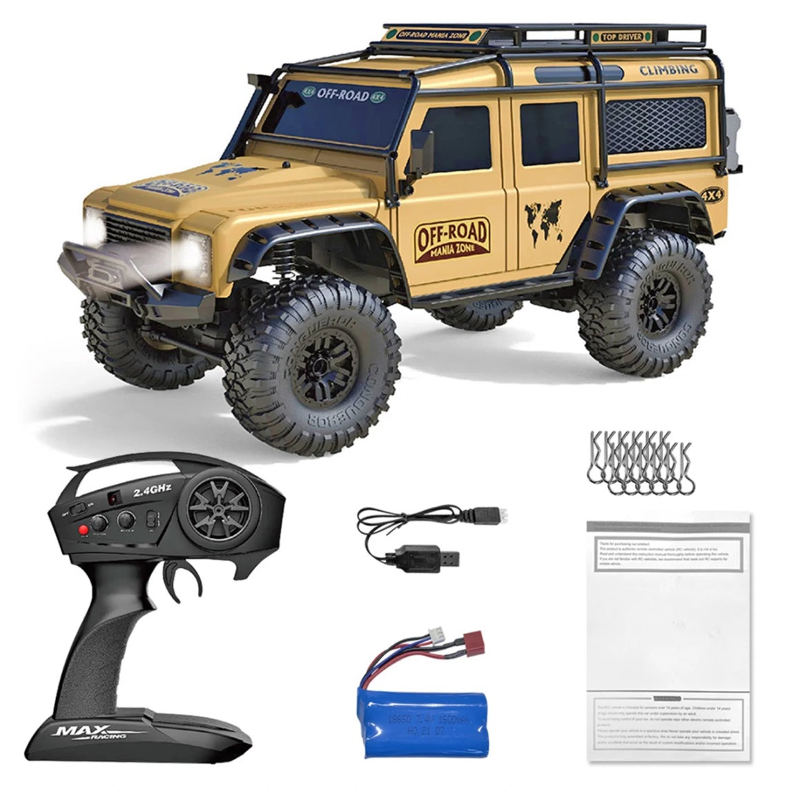 RC Leading 1/10 R/C Land Rover Defender 15km/h (47cm)
