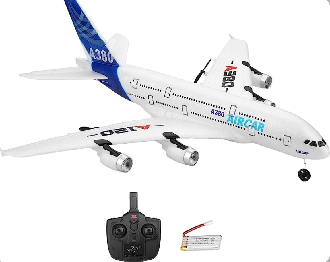 WLTOYS A120-A380 Airbus 2.4GHz 3CH RC Drone Airplane Fixed Wing RTF