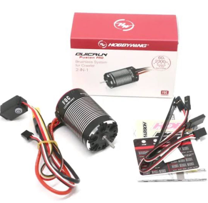 Fusion pro brushless system for Crolar 1/8-1/10 scale