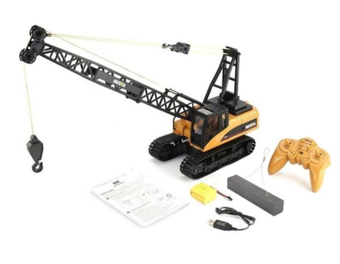 HUINA TOYS 1572 R/C 1/14 2.4GHZ RTR CRAWLER CRANE WITH GRAB HOOK