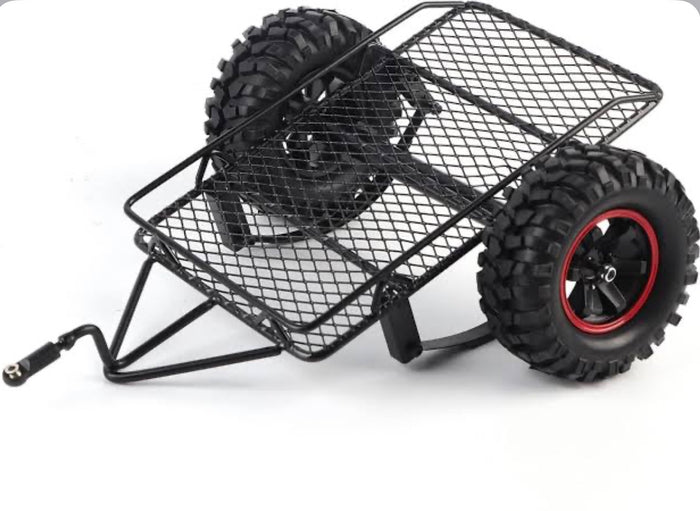 RC Trailer, 1/10 Metal RC Car Trailer Compatible