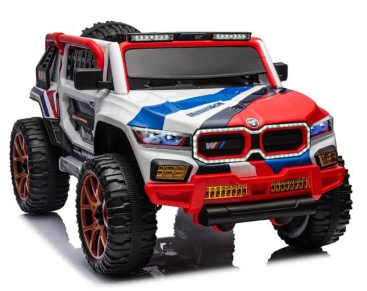 2025 Models BMW Sport buggy style – with rubber wheels and leather seats