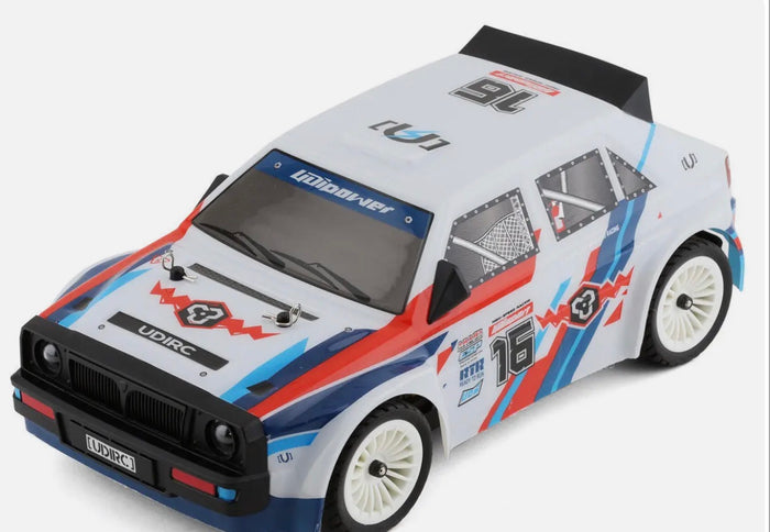 UDI R/C Lancia Rally 1/16 4WD RTR Brushless On-Road RC Car w/Drift