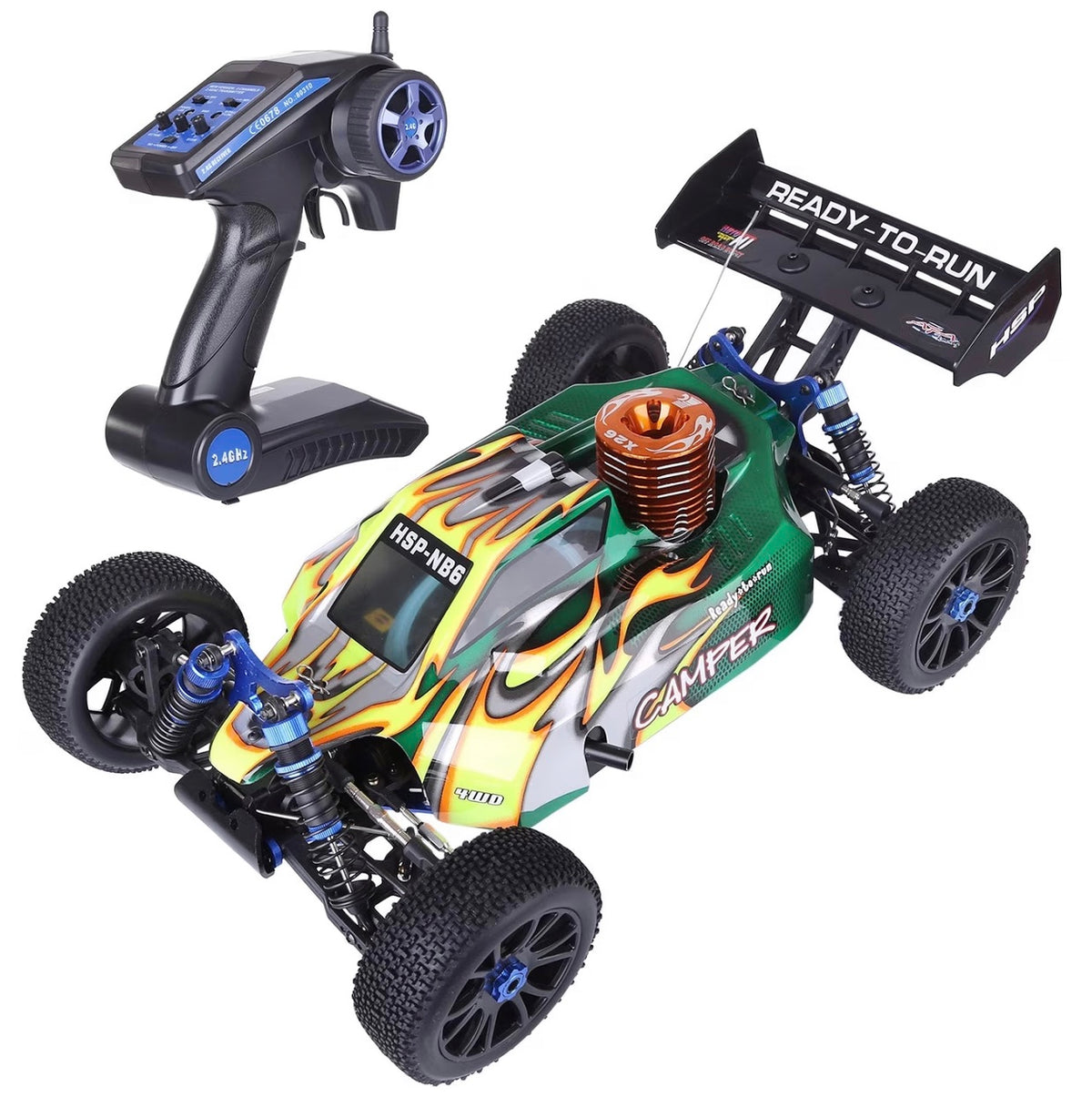 HSP 1/8 Scale Nitro Power RTR Off-Road Buggy