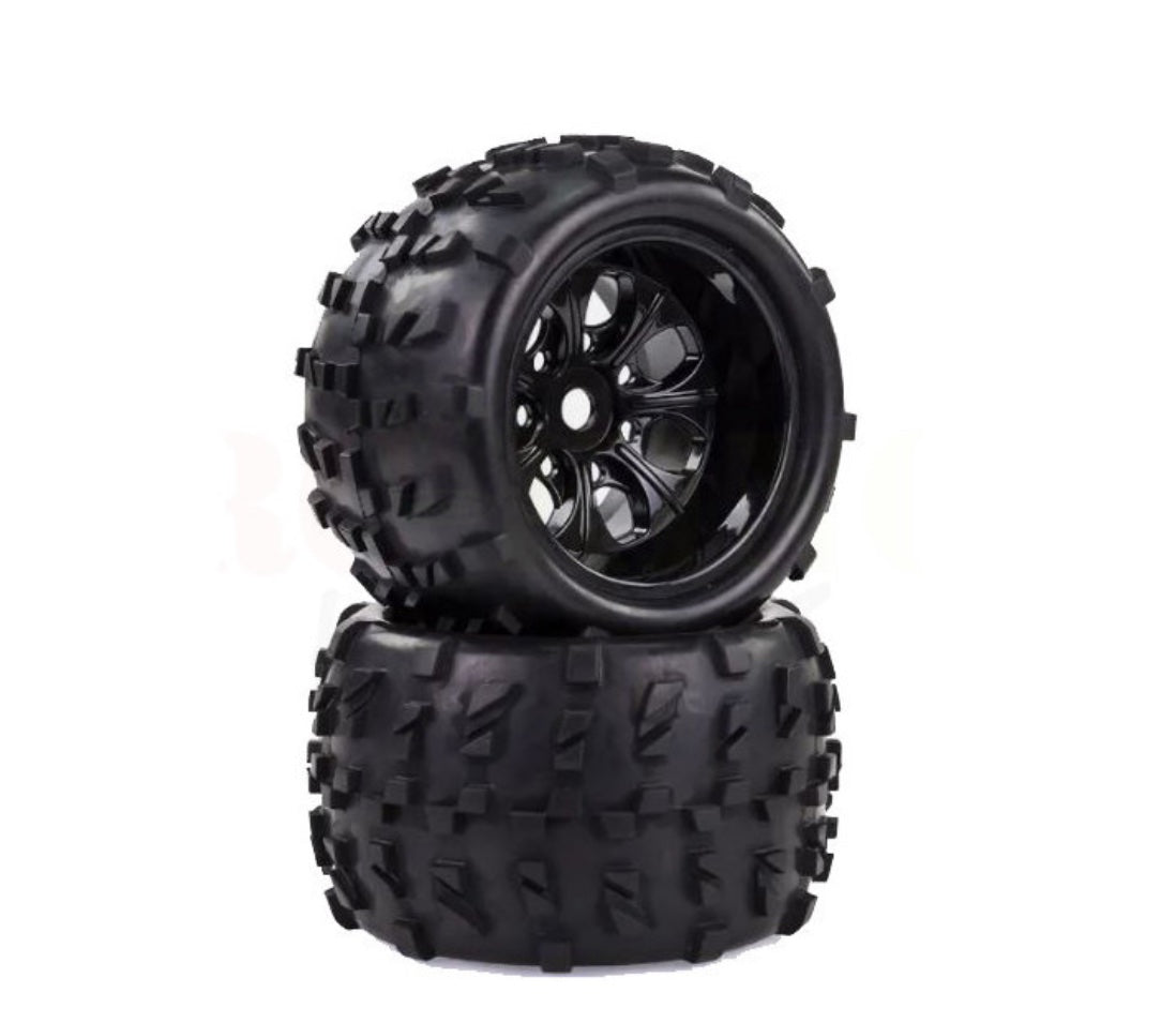 HSP RACING – 1/8 MONSTER TRUCK & Buggy TYRES /1PR-2 wheels