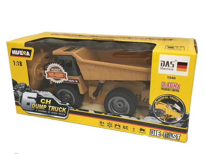 Dump Truck RC Radio Control Construction Model – 1:18 Scale