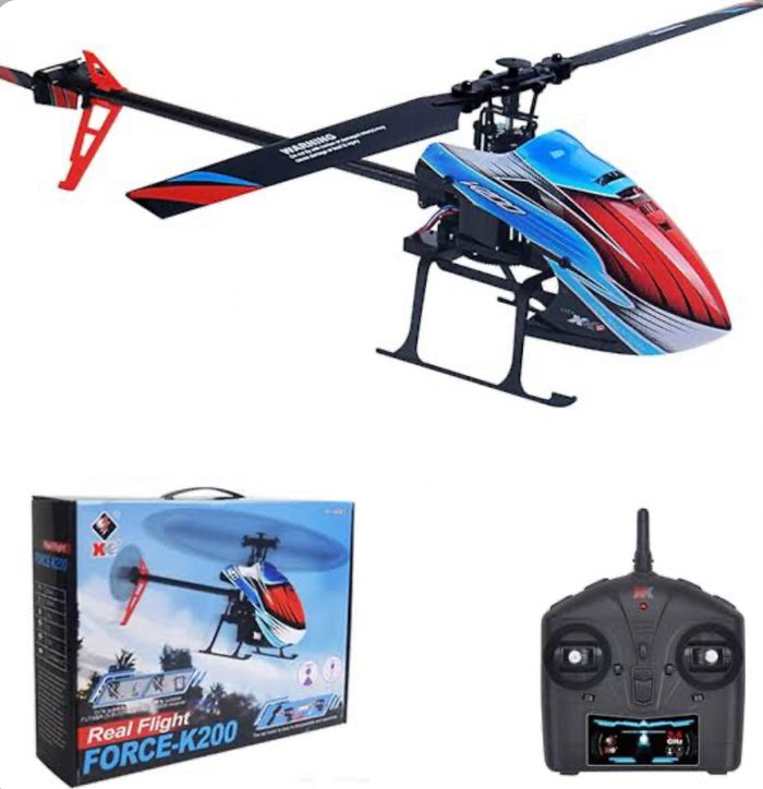 WLtoys -XK K200 4CH 6-Axis Gyro Altitude Hold-Flybarless RC – RTF
