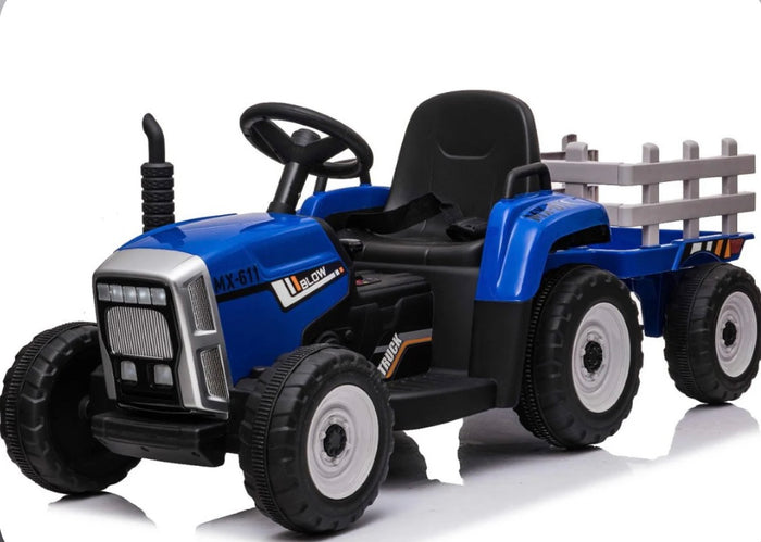 Kids Ride on Tractor with Trailer
