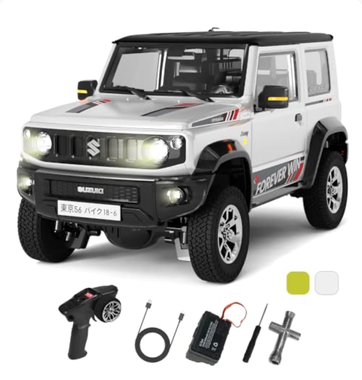 1:16 suzuki jimny with Trailer  4×4 rock crowler