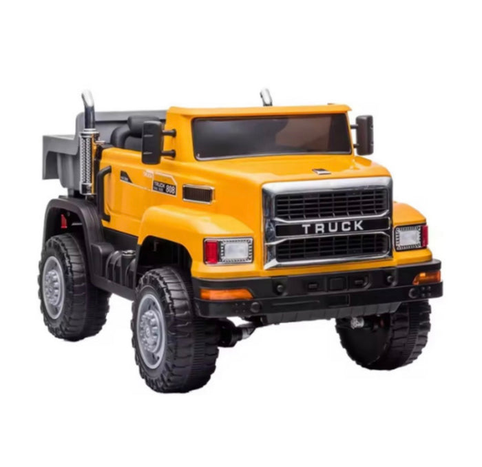 Kids Electric Toy Truck – Childrens Ride on Lorry Car with Tipping Bucket