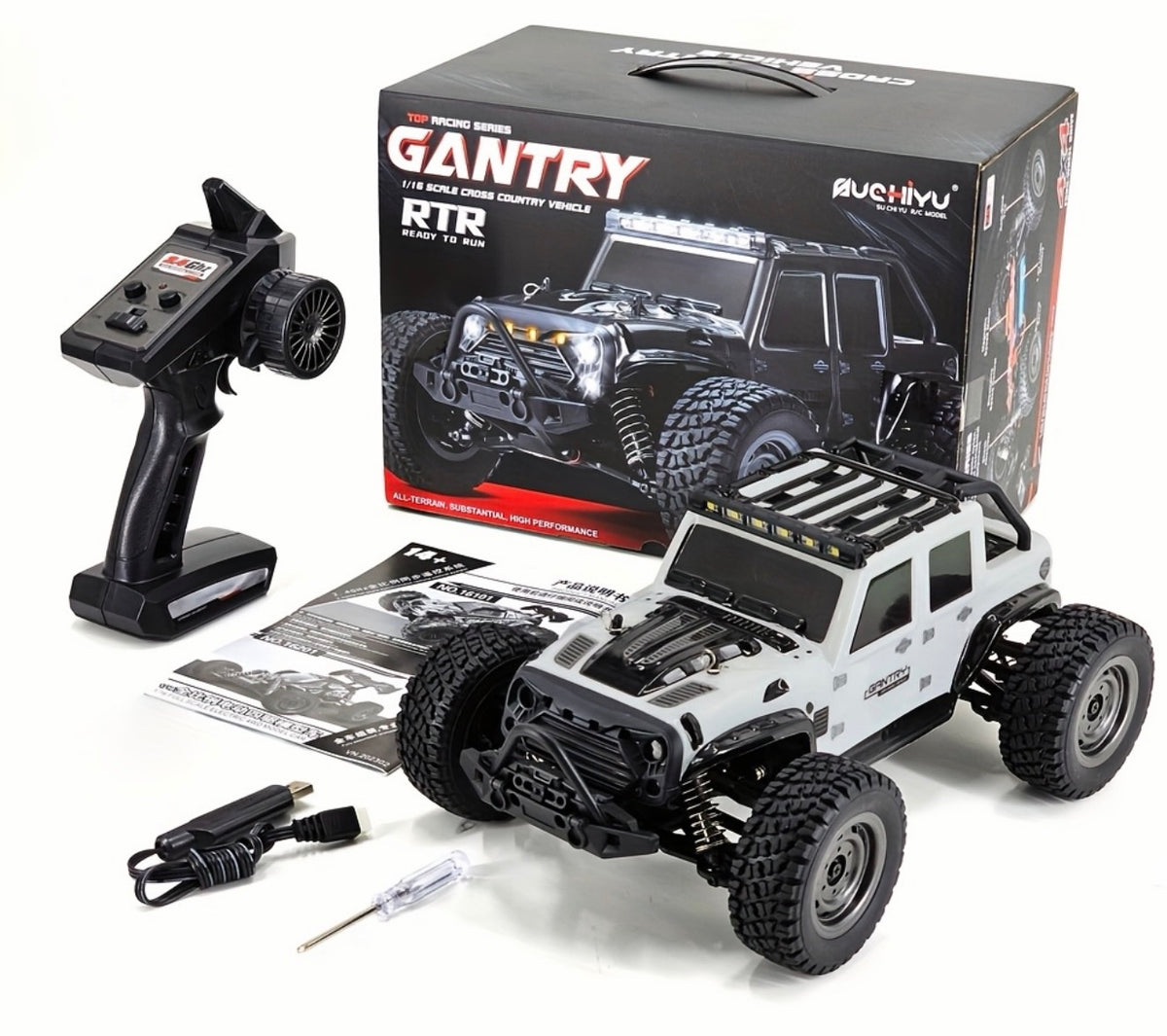 Cantry 1/16 scale brush 4wd Rc car