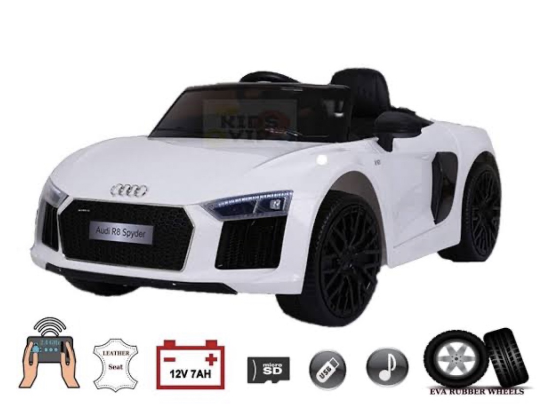 Audi spyder best sale ride on car