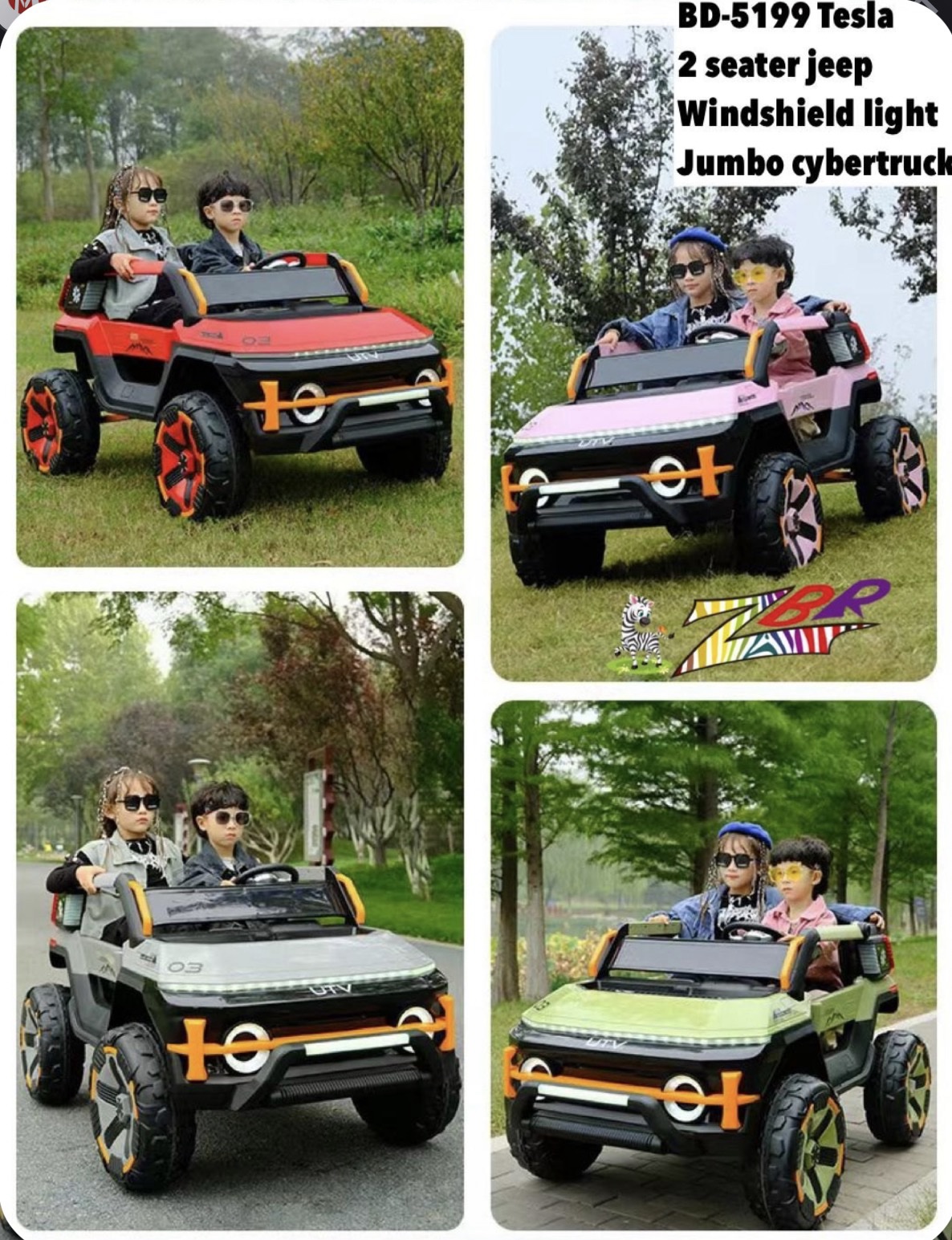 Tesla UTV 2 seater 5XL jeep - Image 3