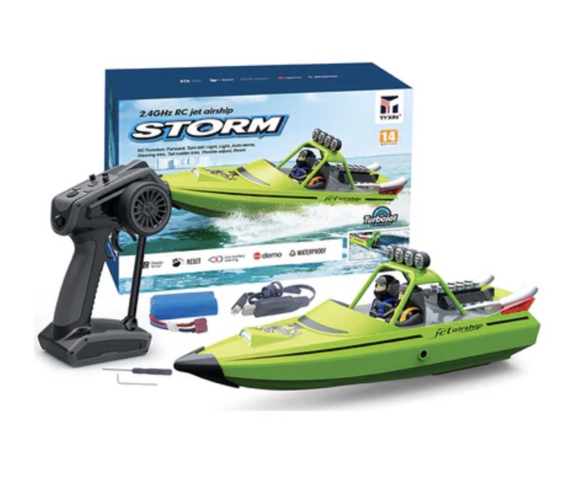 Storm Turbo Jet Airship Rc Boat-2.4GHZ - Image 2