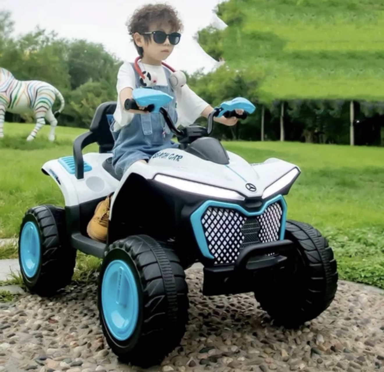 Ride on kids quad bike BMW 4WD - Image 8