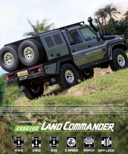Alternative view of RGT 1/10 Land Commander LC79 Rock Crawler