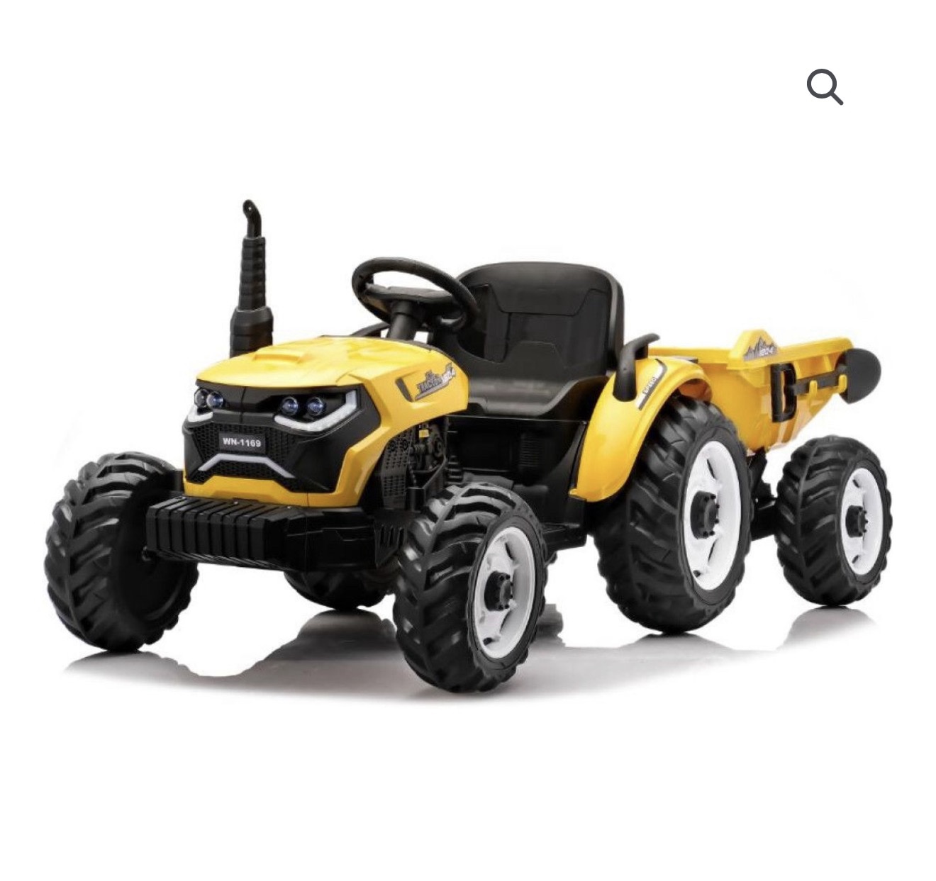 Kids Electric Ride-On 5XL Tractor with Trailer